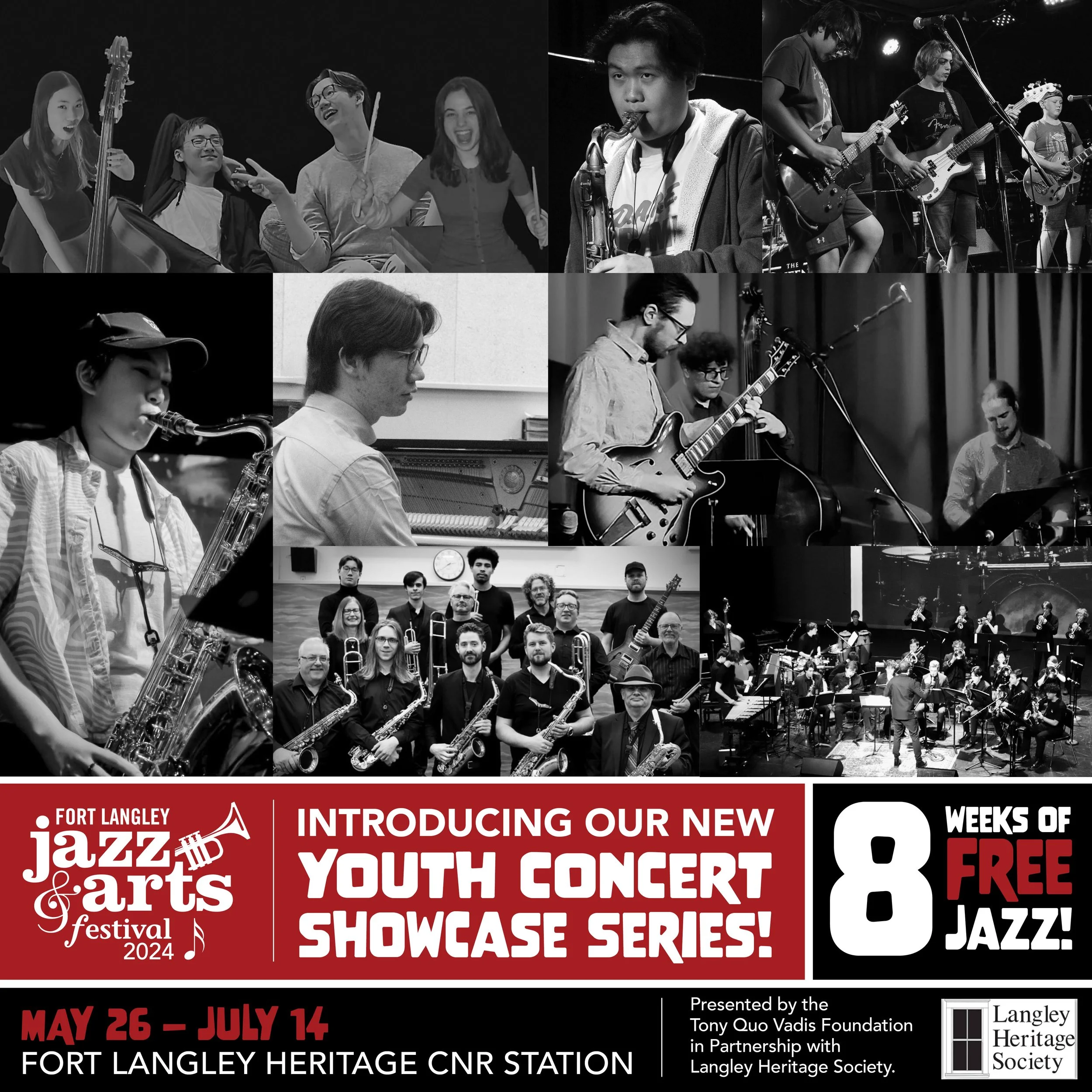 2024 Youth Concert Showcase Series — Fort Langley Jazz & Arts Festival